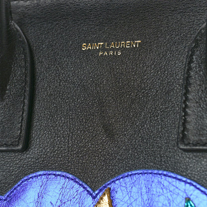 Saint Laurent Calfskin Love Patchwork Baby Sac De Jour Black 12 of 15