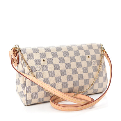 Louis Vuitton Damier Azur Favorite MM 3 of 12