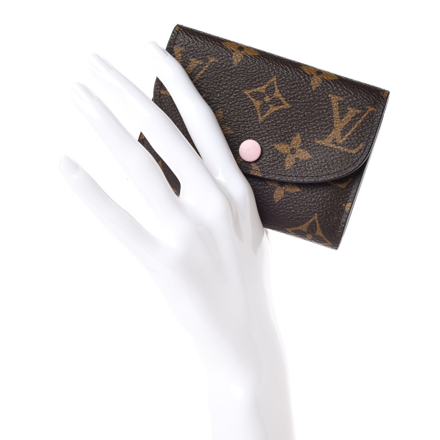 Monogram Rosalie Coin Purse Rose Ballerine