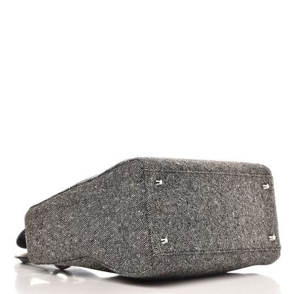 Christian Dior Tweed Medium Lady Dior Black 4 of 11