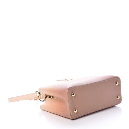 Louis Vuitton Taurillon Gradient Capucines PM Cloudy Creme 5 of 10
