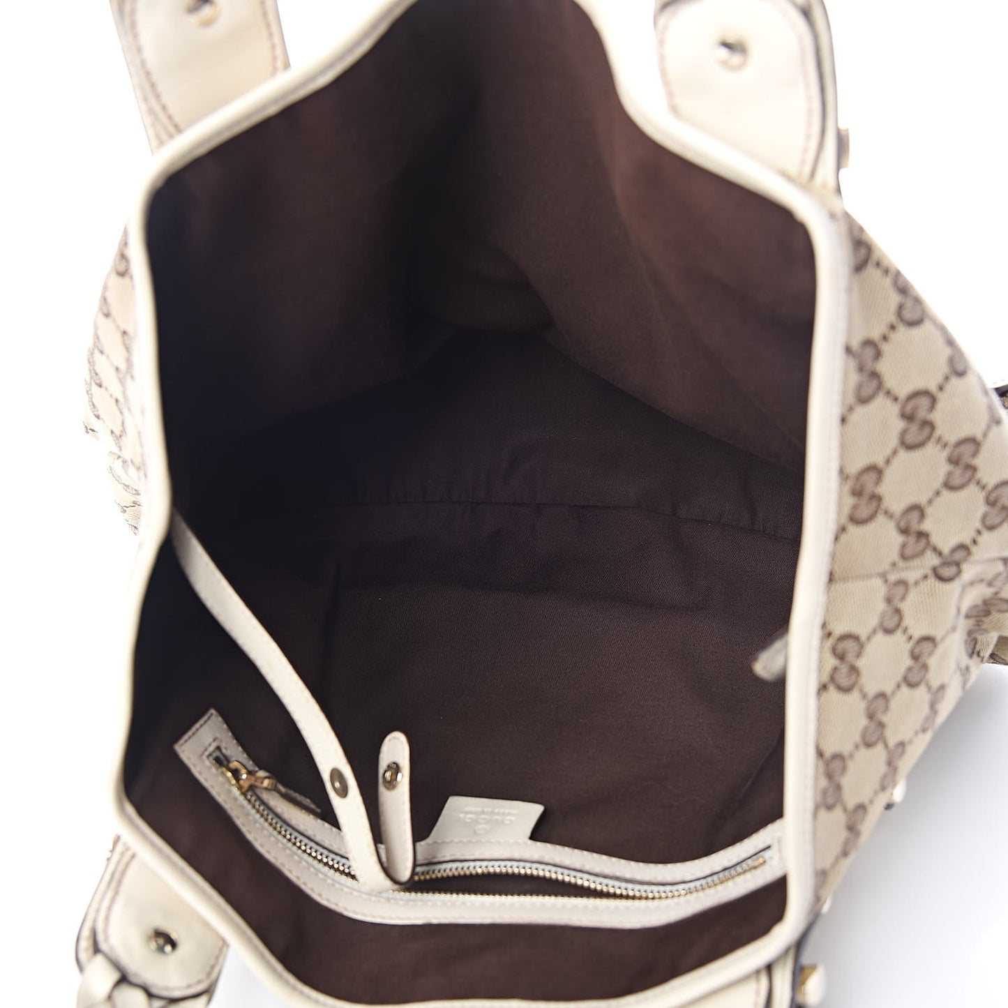 Monogram Small Pelham Shoulder Bag Off White
