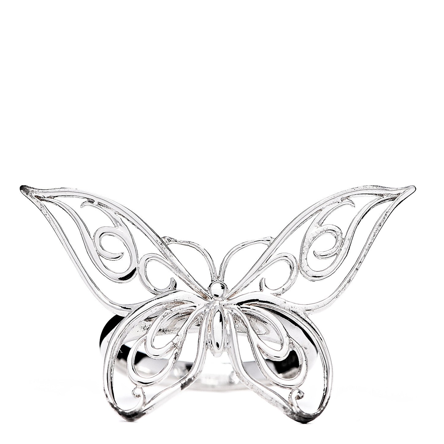 Sterling Silver Butterfly Ring 49 4.75