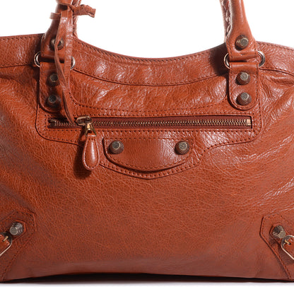 Balenciaga Agneau Giant 12 Rose Gold Hardware Town Orange Brûlée 12 of 12