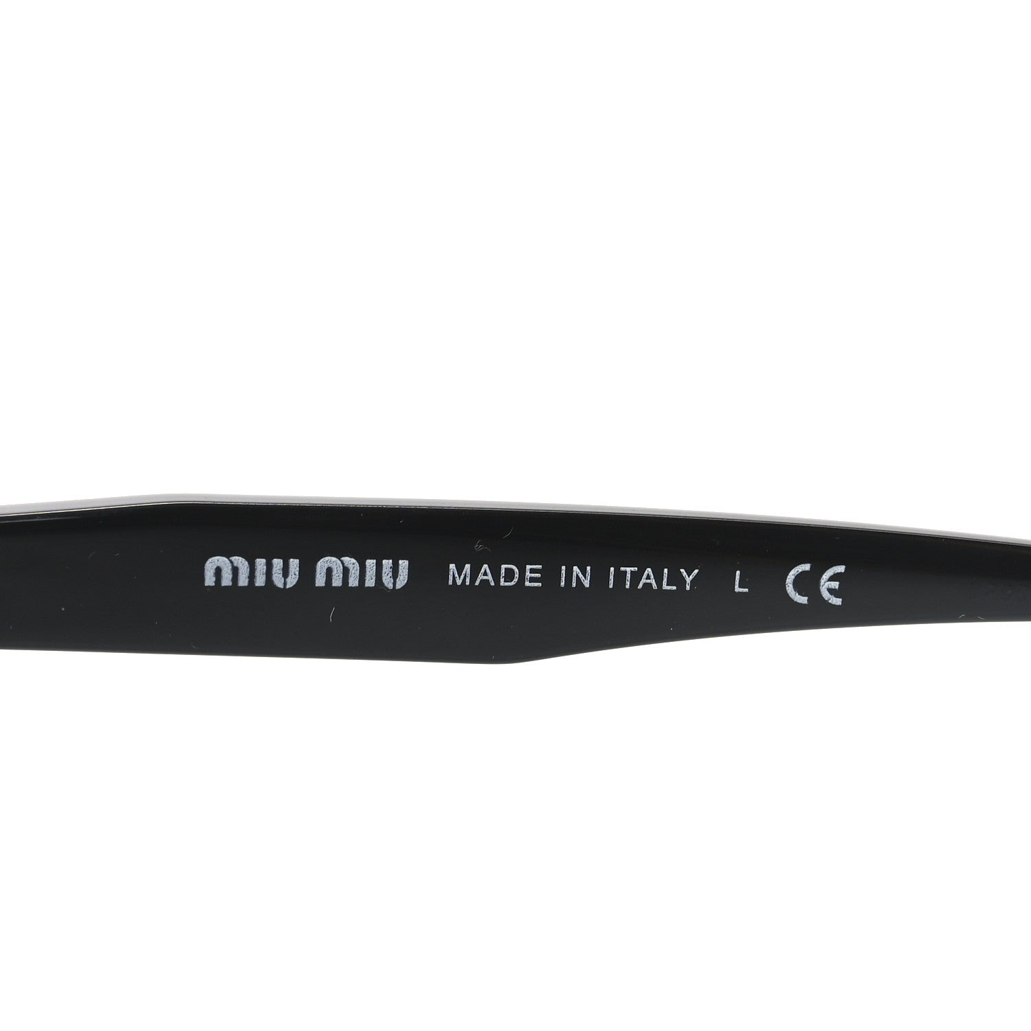 Miu Miu Acetate Cat Eye Sunglasses SMU 05X Black 5 of 6