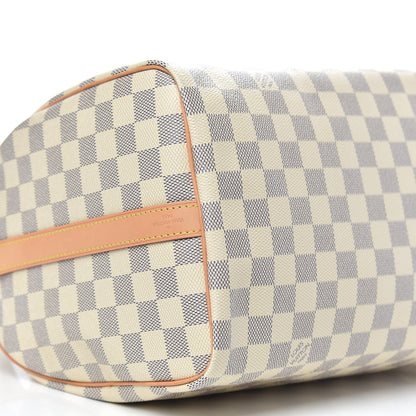 Louis Vuitton Damier Azur Speedy Bandouliere 30 8 of 11