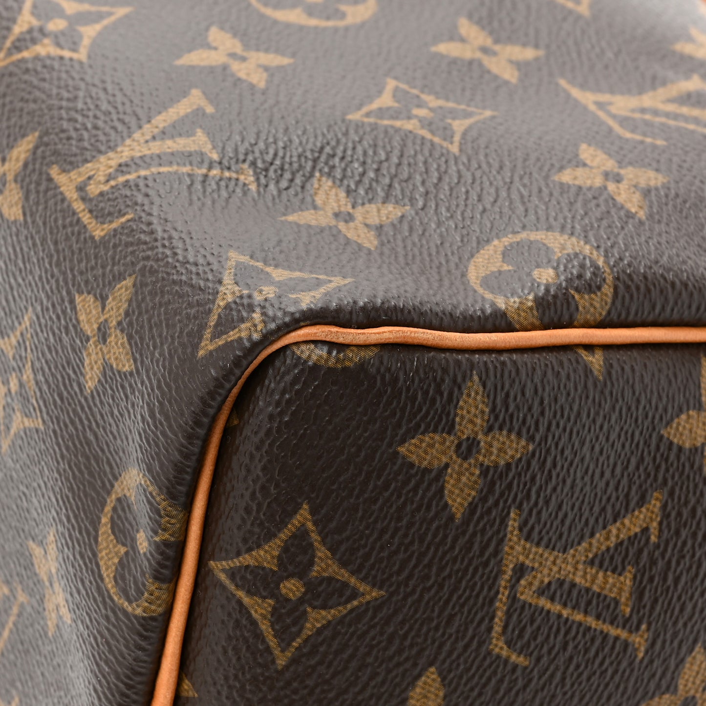 LOUIS VUITTON Monogram Speedy Bandouliere 25