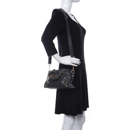Balenciaga Agneau Giant 12 Gold Hardware Mini City Anthracite 3 of 10