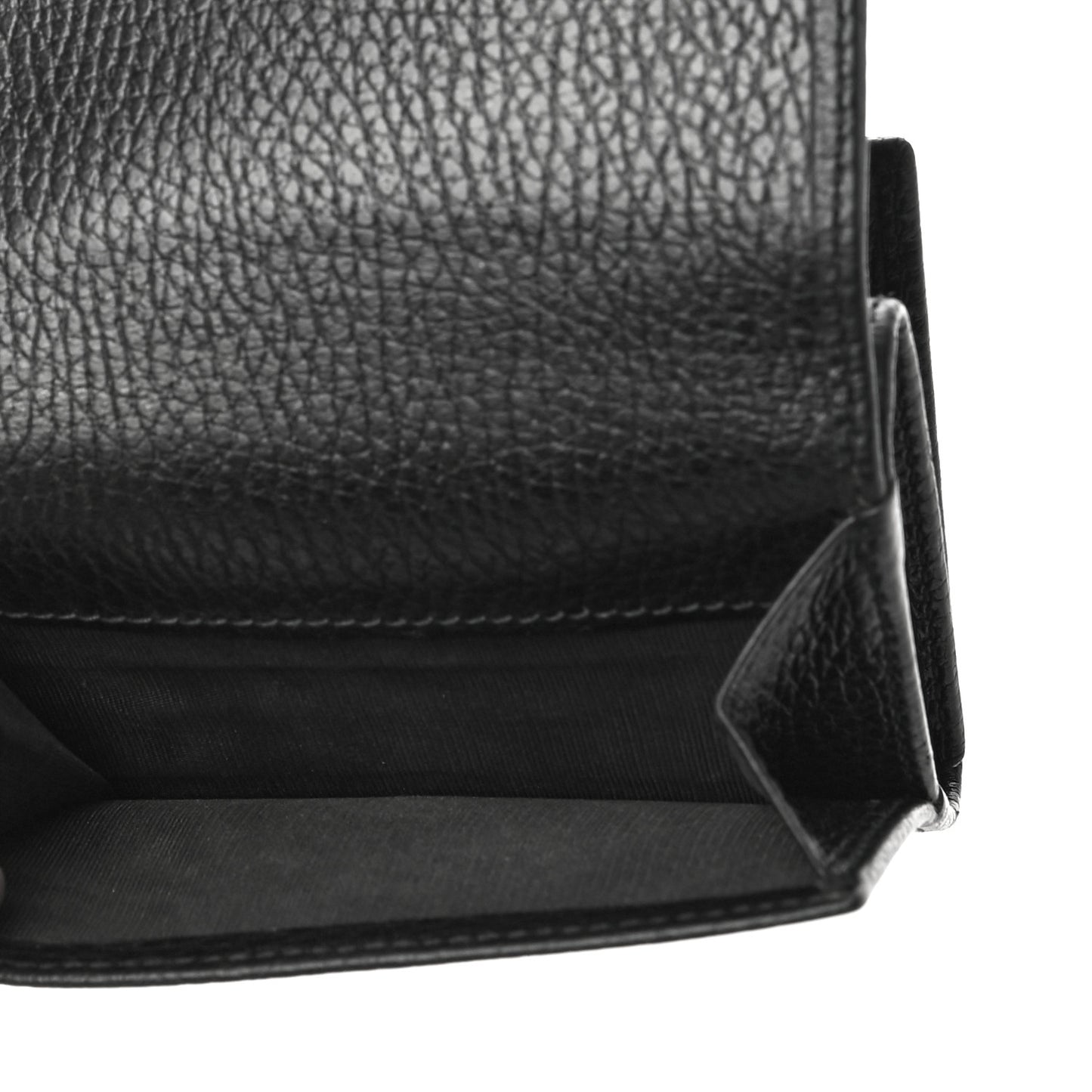 Dollar Calfskin GG Marmont Wallet Black