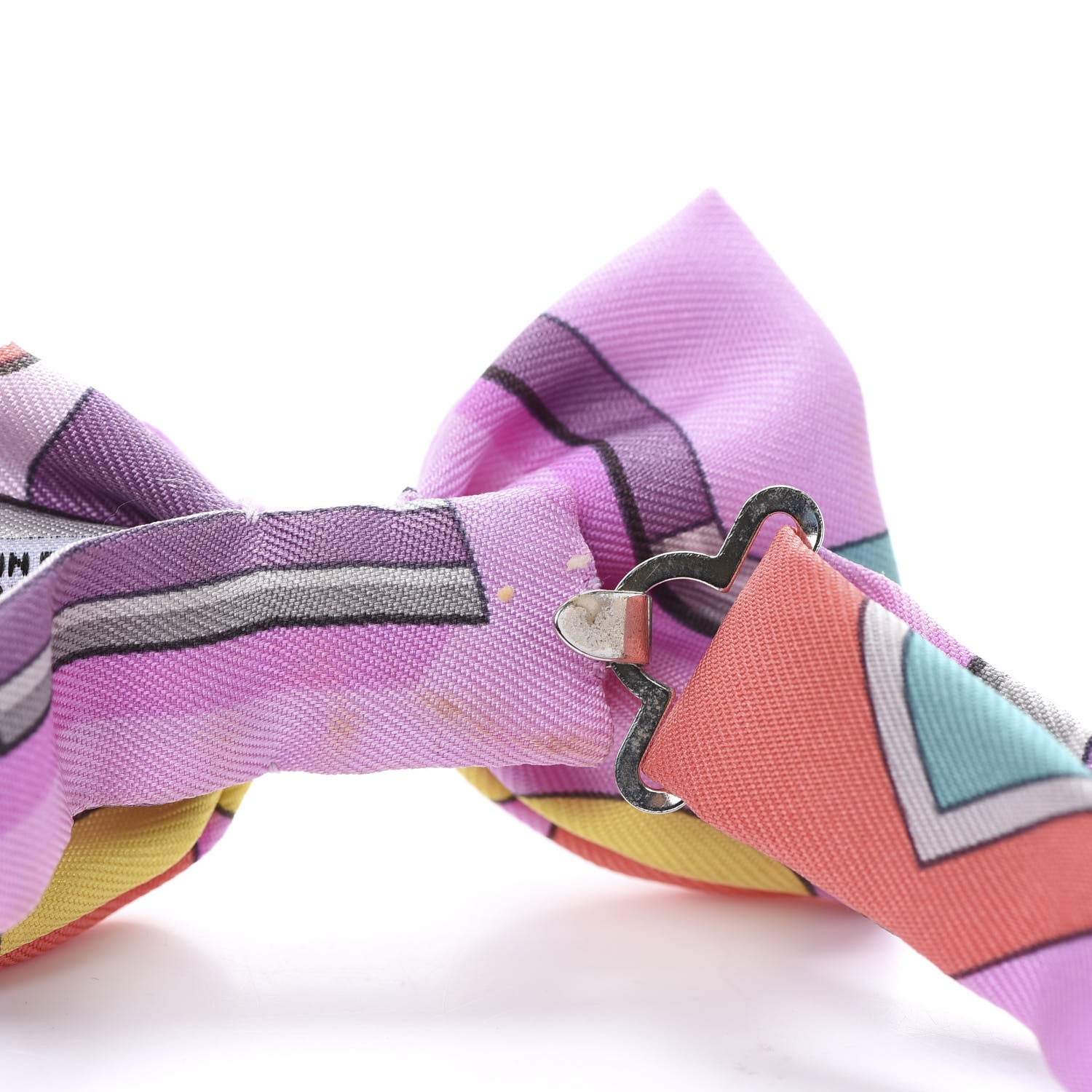 Hermes Silk Twill Bow Tie 4 of 8