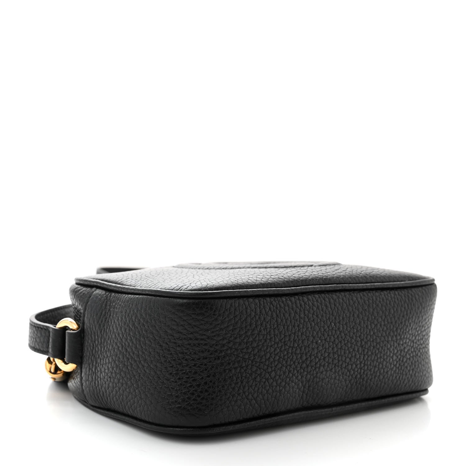 Gucci Pebbled Calfskin Mini Soho Disco Bag Black 4 of 10