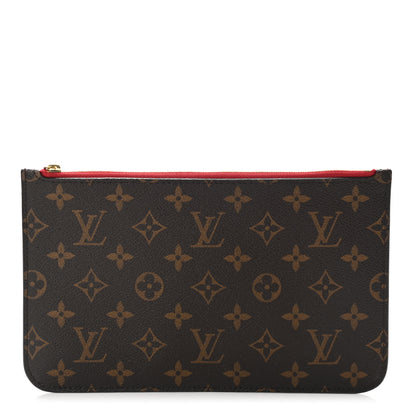 Louis Vuitton Monogram Neverfull MM GM Pochette Cherry 1 of 7
