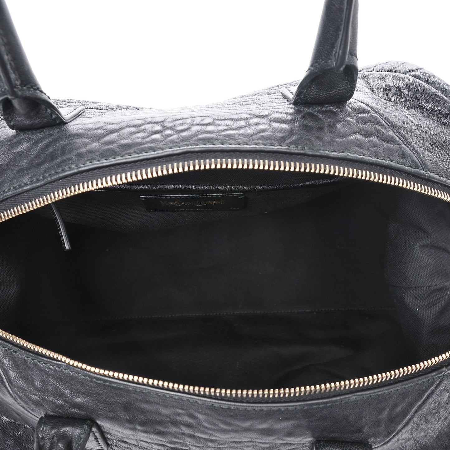 Pebbled Lambskin Easy Sac Black