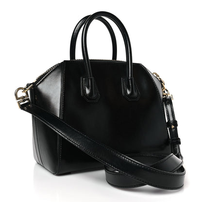 Givenchy Shiny Lord Calfskin Mini Antigona Black 3 of 10