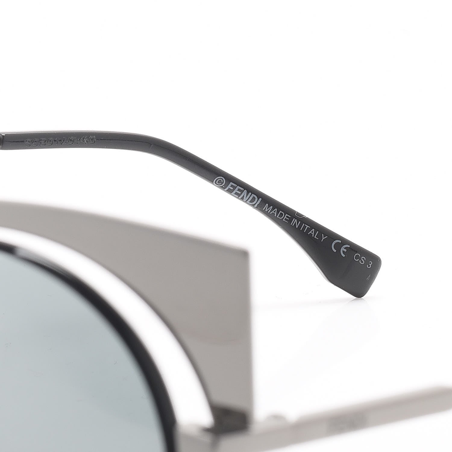 Fendi Eyeshine Sunglasses FF 0177/S Black 5 of 9