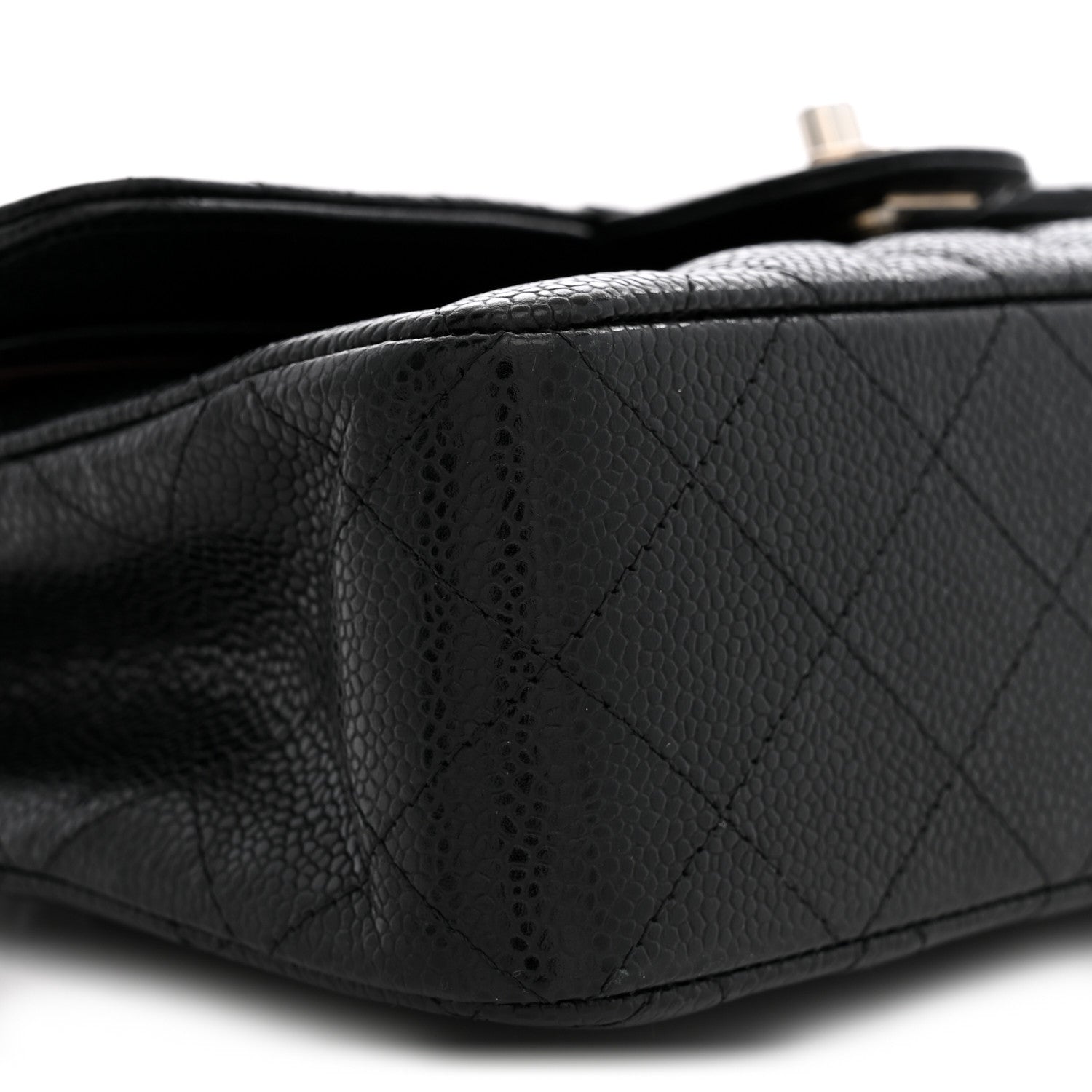 Chanel Caviar Quilted Small Double Flap Black 9 of 11