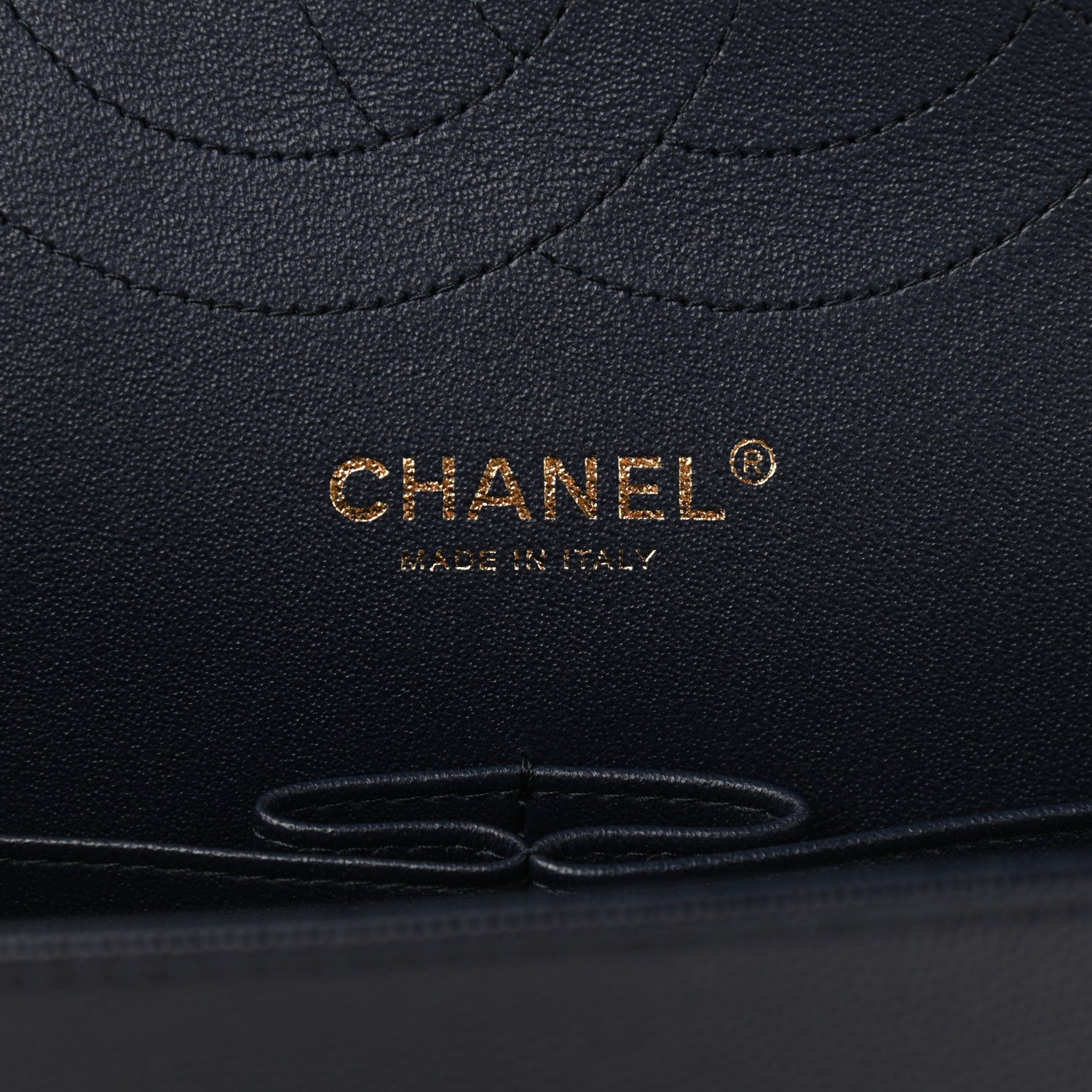 Chanel Caviar Quilted Jumbo Double Flap Navy Blue 5 of 12