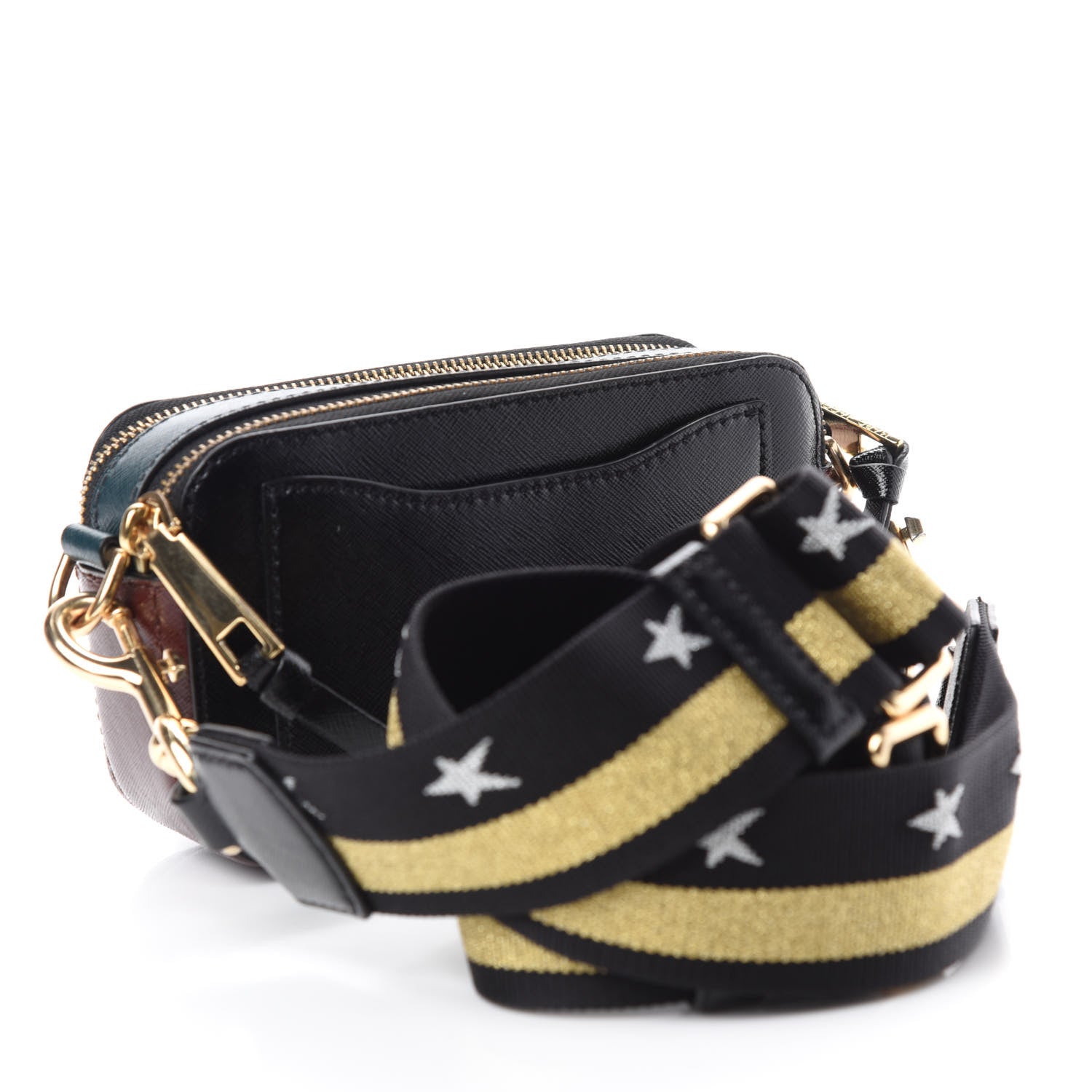 Marc Jacobs Saffino Small Snapshot Camera Bag Black Multi 3 of 10