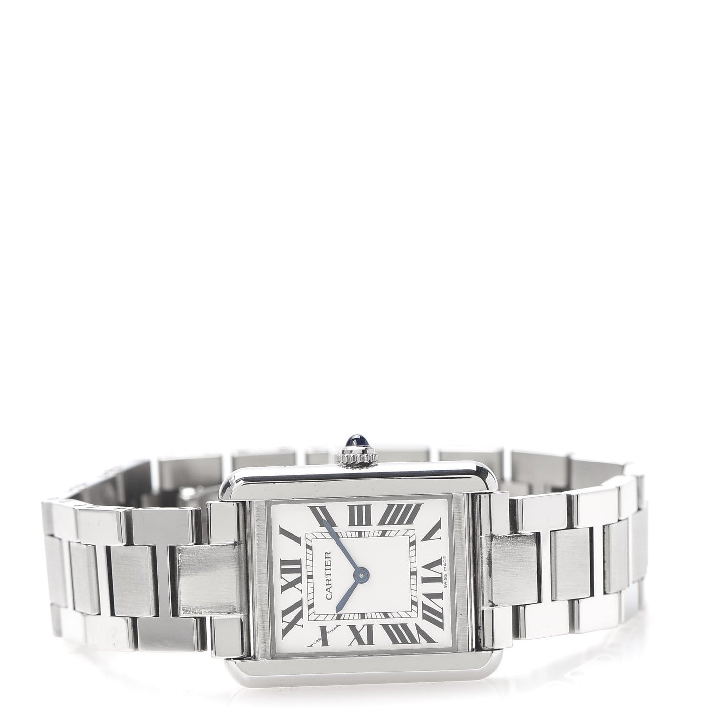 Stainless Steel 24mm Tank Solo Quartz Watch