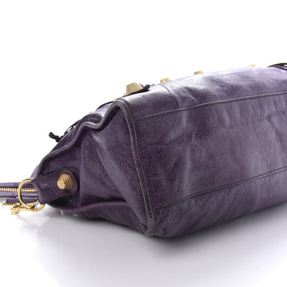 Balenciaga Agneau Giant 21 Gold Hardware City Raisin 6 of 14