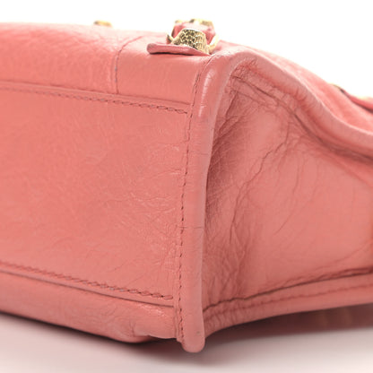 Balenciaga Agneau Giant 12 Gold Hardware Mini City Rose Azalee Rose Jaipur 9 of 11