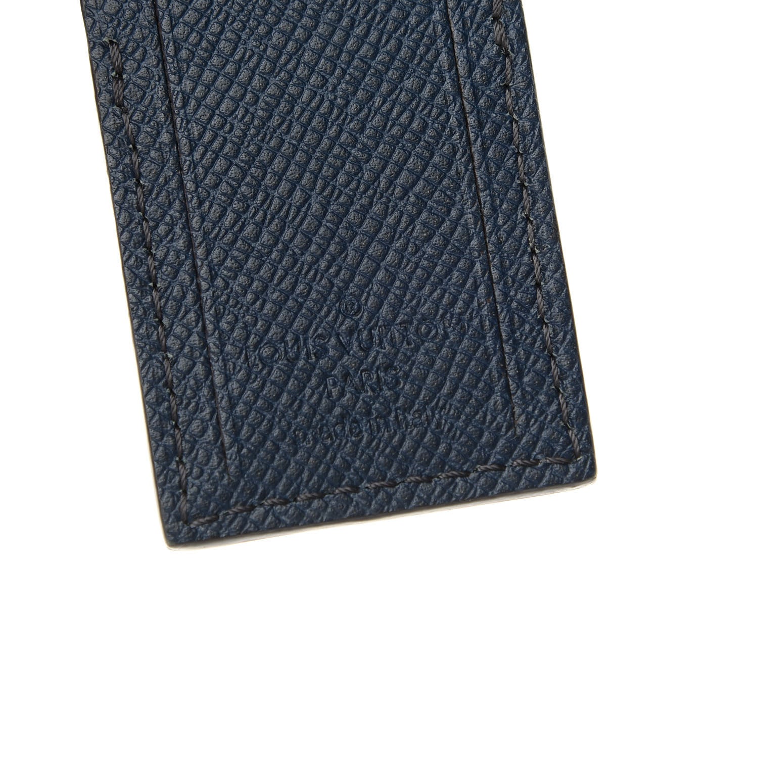 Louis Vuitton Taiga My Travel Luggage Tag Ocean 3 of 4