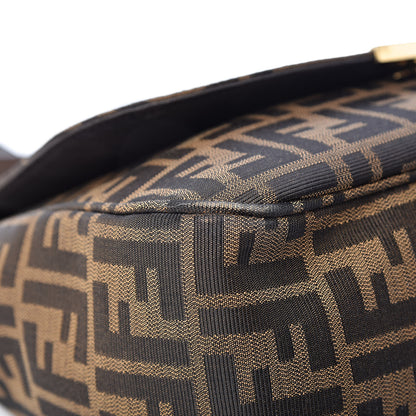 Fendi Zucca Vitello Artic Messenger Bag Tobacco Castagna 12 of 18