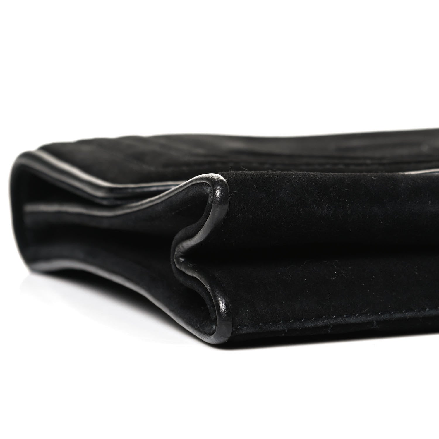 Chanel Suede CC Envelope Small Flap Black 9 of 12