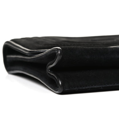 Chanel Suede CC Envelope Small Flap Black 9 of 12