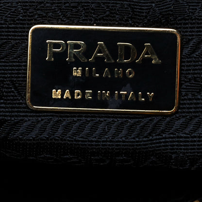 Prada Nylon Tessuto Quilted Shoulder Bag Granato 6 of 13