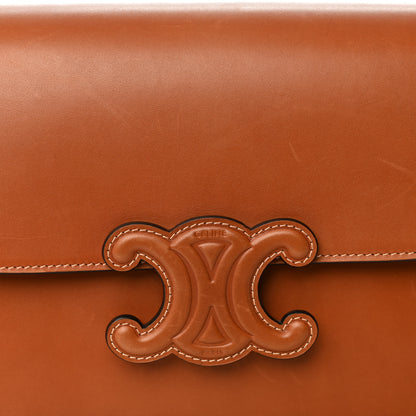 Celine Natural Calfskin Medium Triomphe Tan 8 of 11