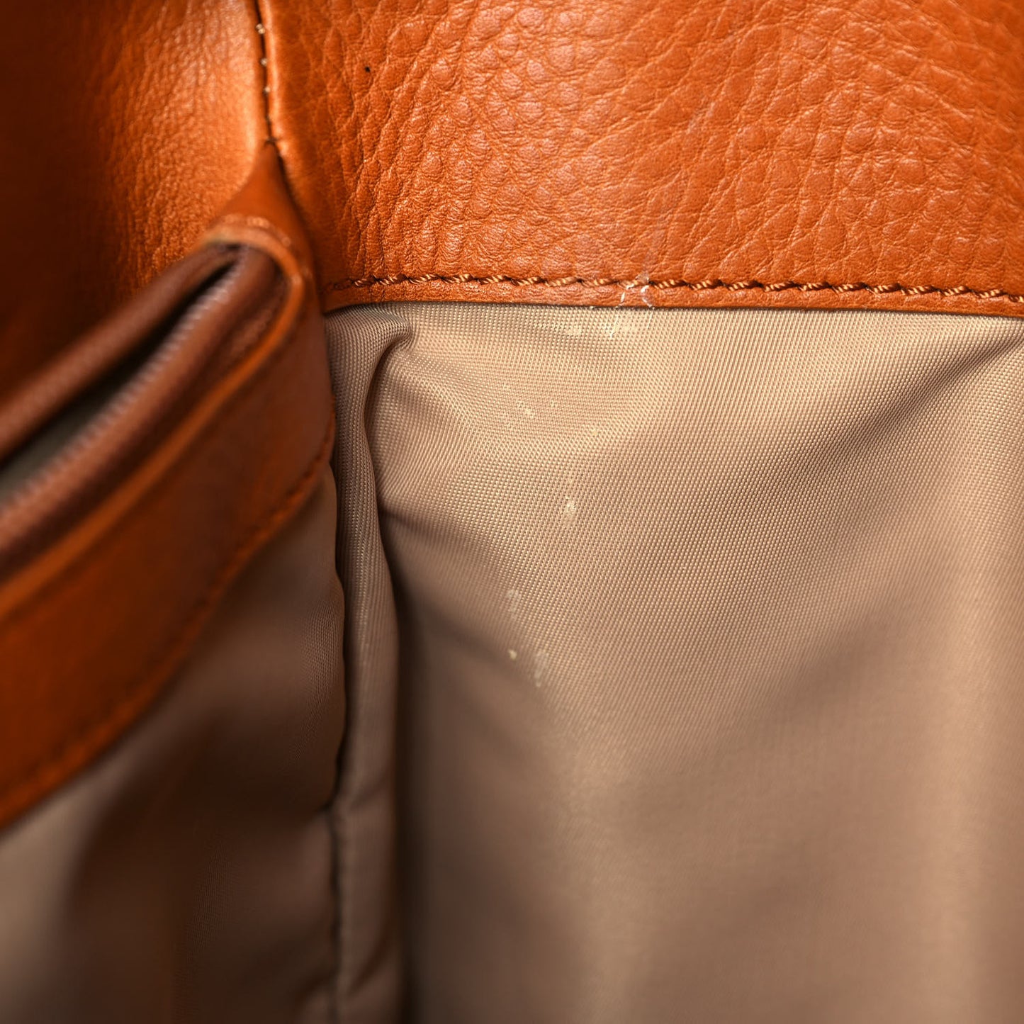 Monogram Tote Tan