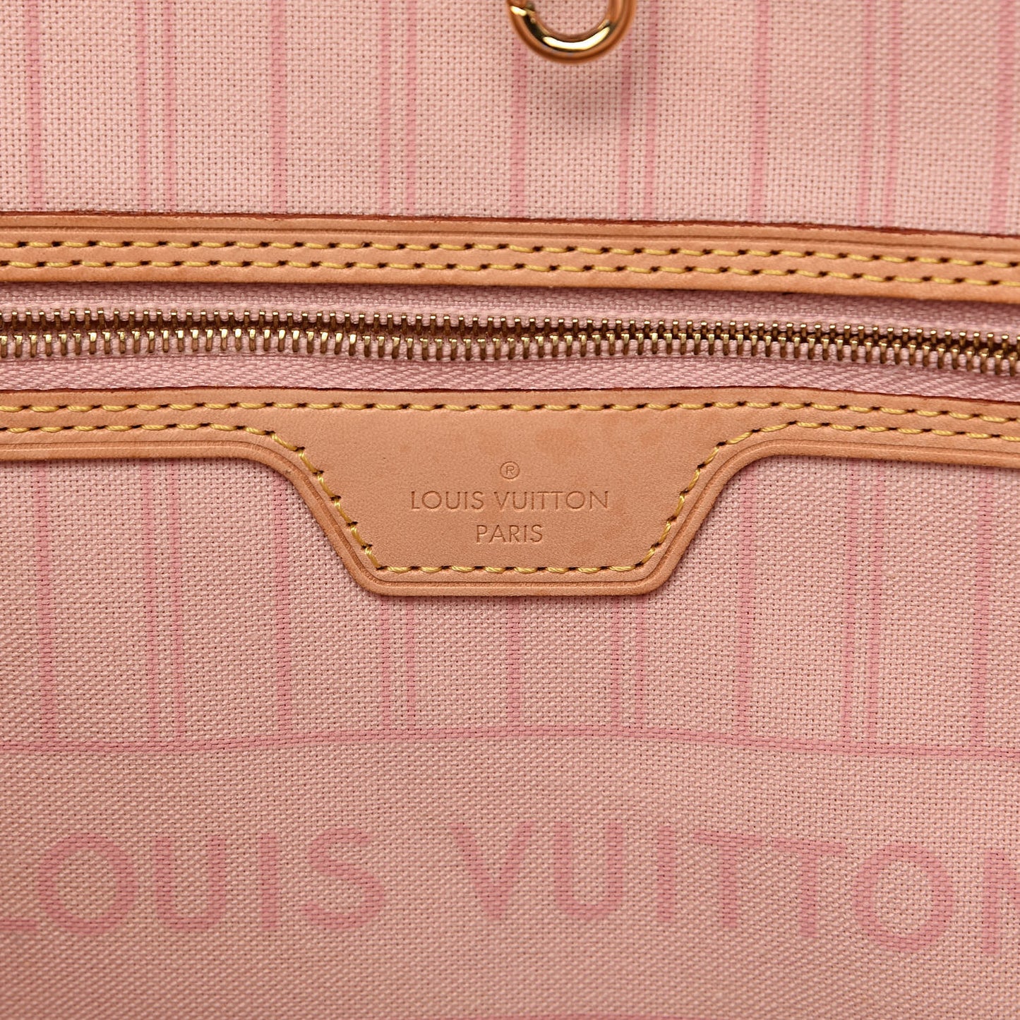 Damier Azur Neo Neverfull MM Rose Ballerine