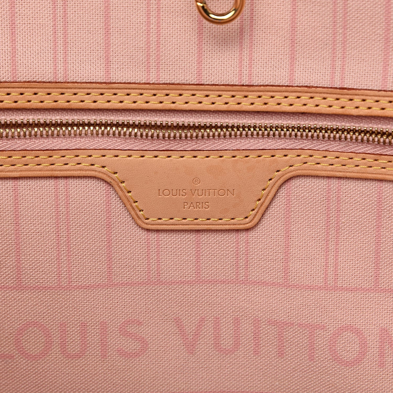 Louis Vuitton Damier Azur Neo Neverfull MM Rose Ballerine 7 of 16