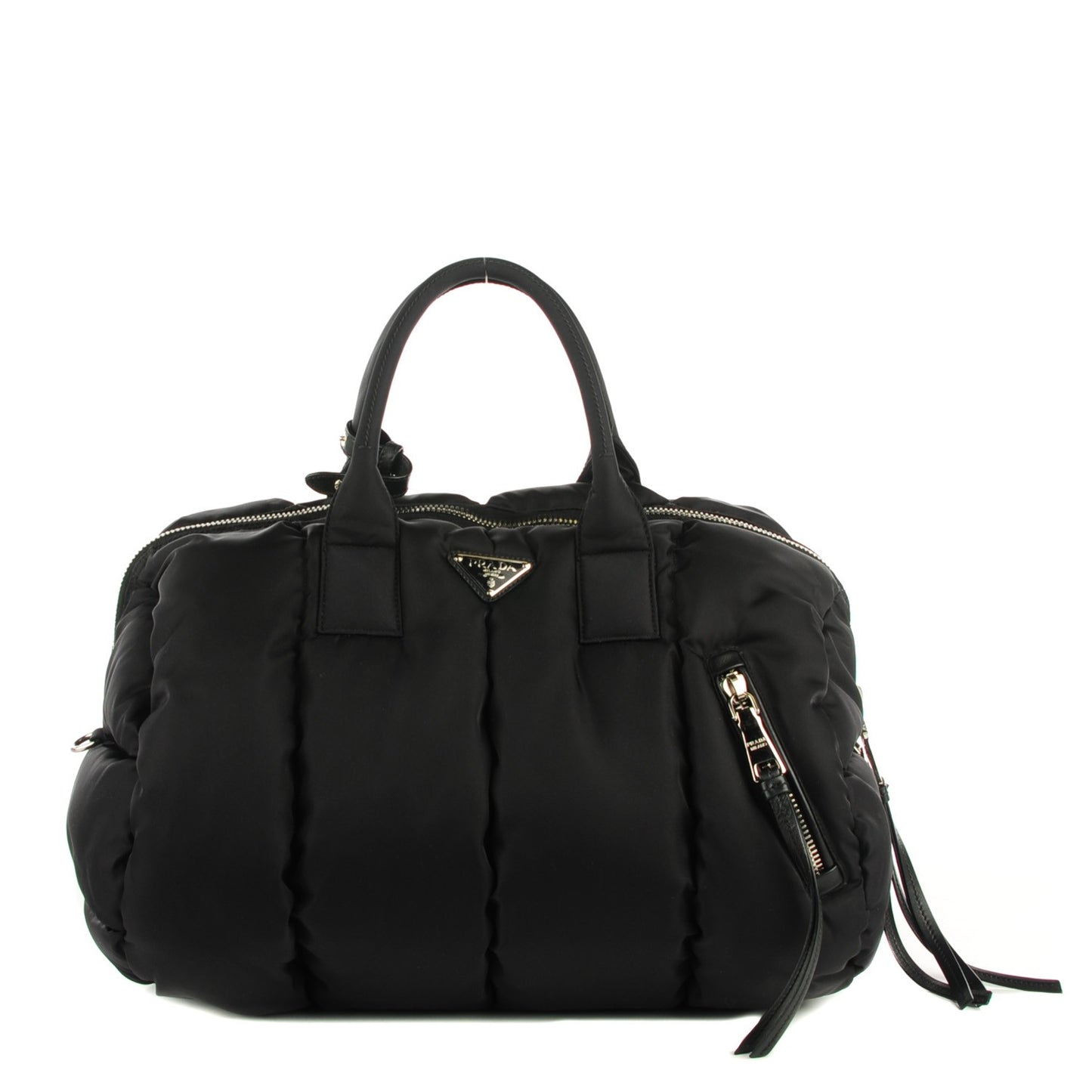 Tessuto Nylon Duffel Bag Black