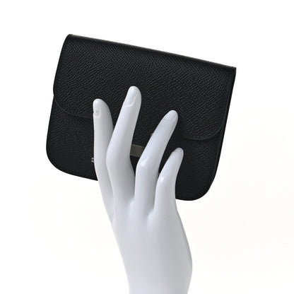 Hermes Epsom Constance Slim Wallet Black 2 of 8