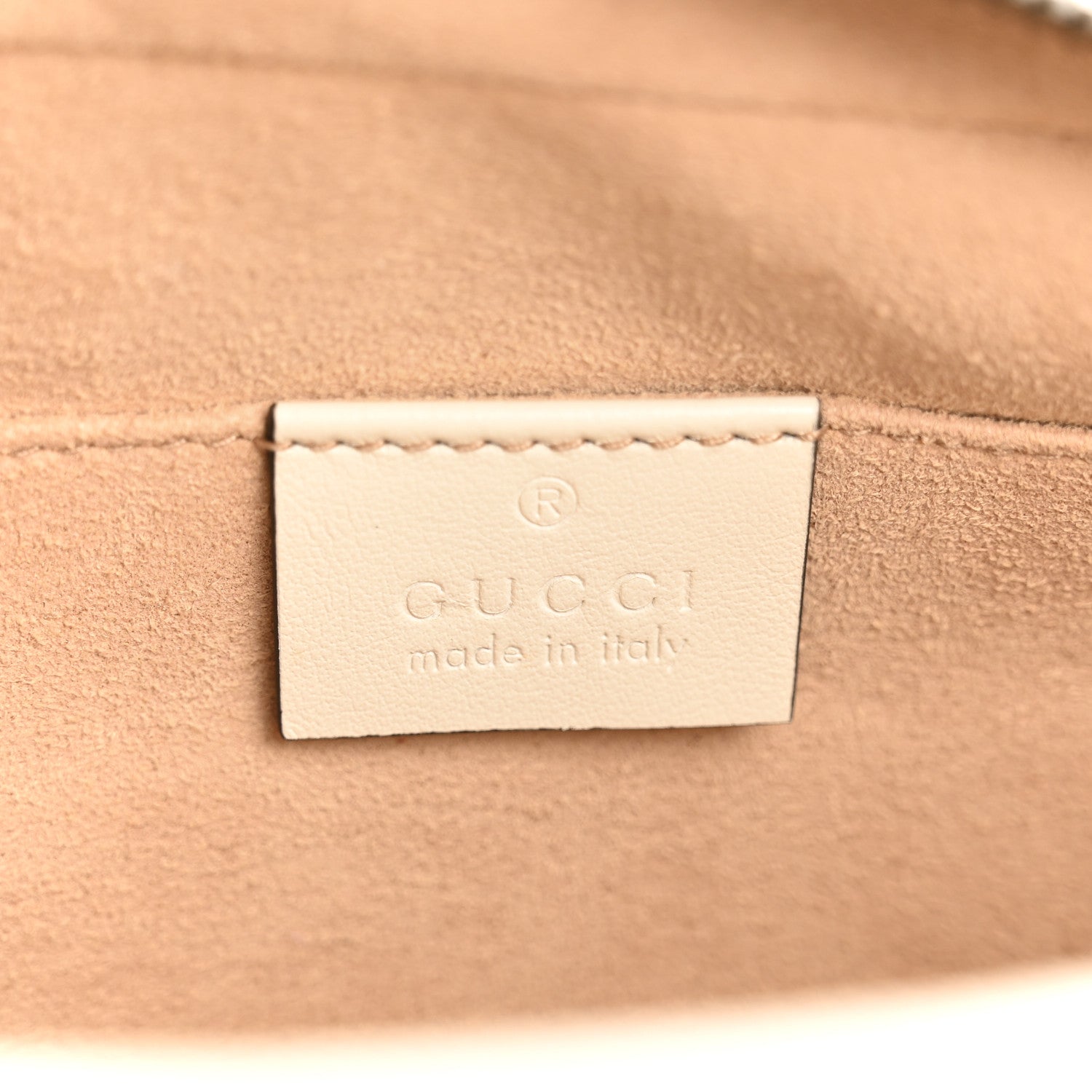 Gucci Calfskin Matelasse Small GG Marmont Chain Shoulder Bag White 6 of 10