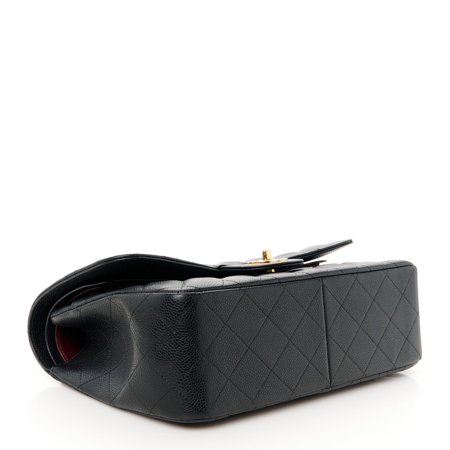 Chanel Caviar Quilted Jumbo Double Flap Black 4 of 12