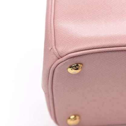 Prada Saffiano Small Galleria Double Zip Tote Orchidea 11 of 14