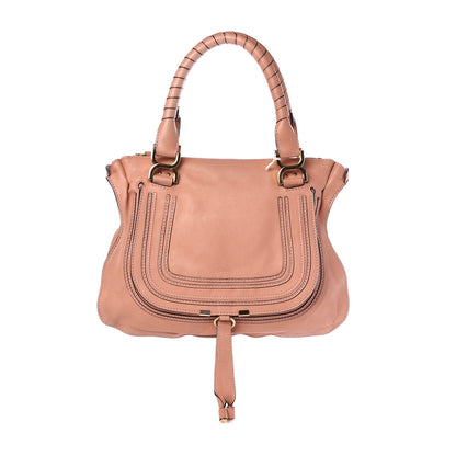 Chloe Calfskin Medium Marcie Satchel Pink 1 of 10