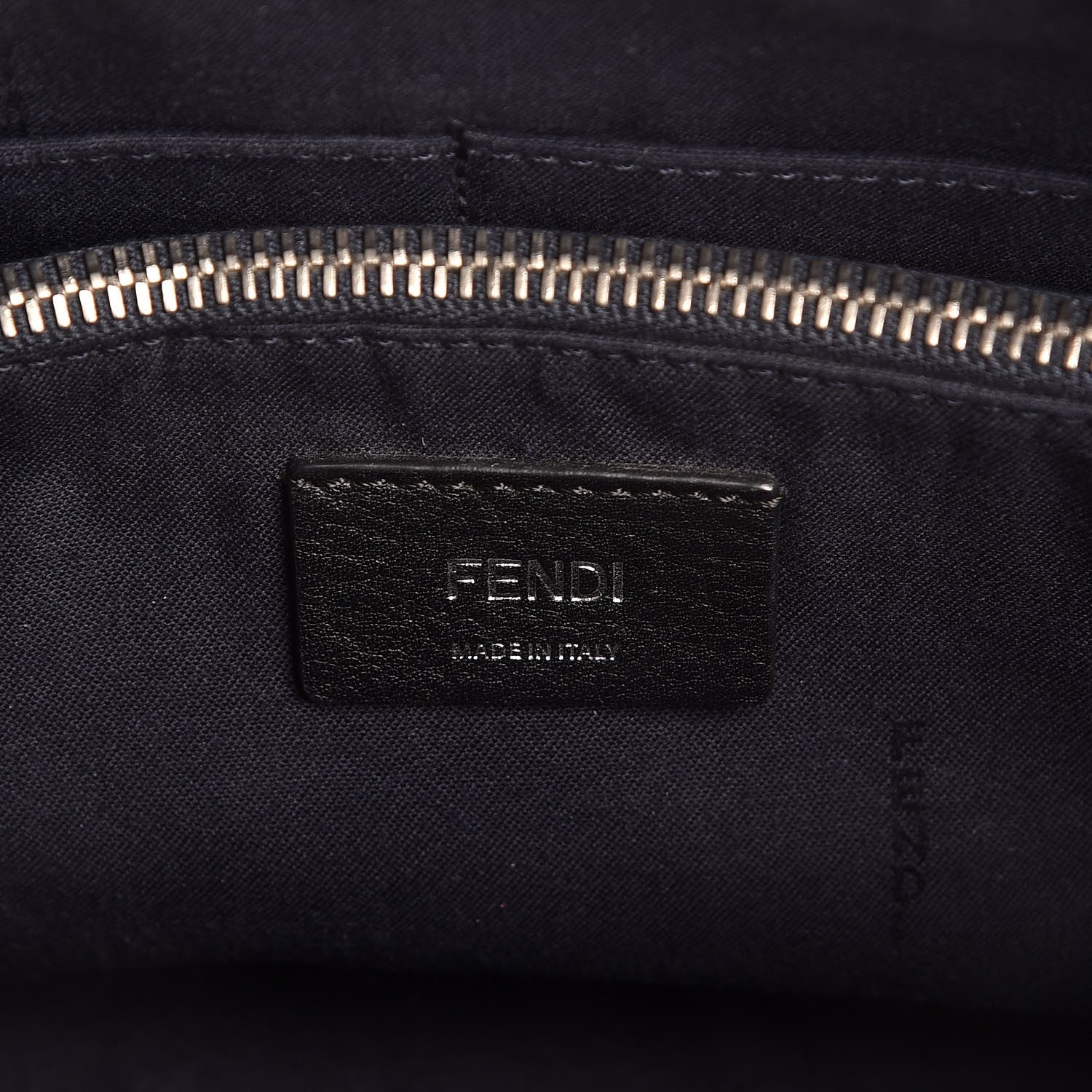 Fendi Vitello Dolce 4 Color Medium By The Way Boston Bag Carbone Tempesta Multicolor 6 of 7