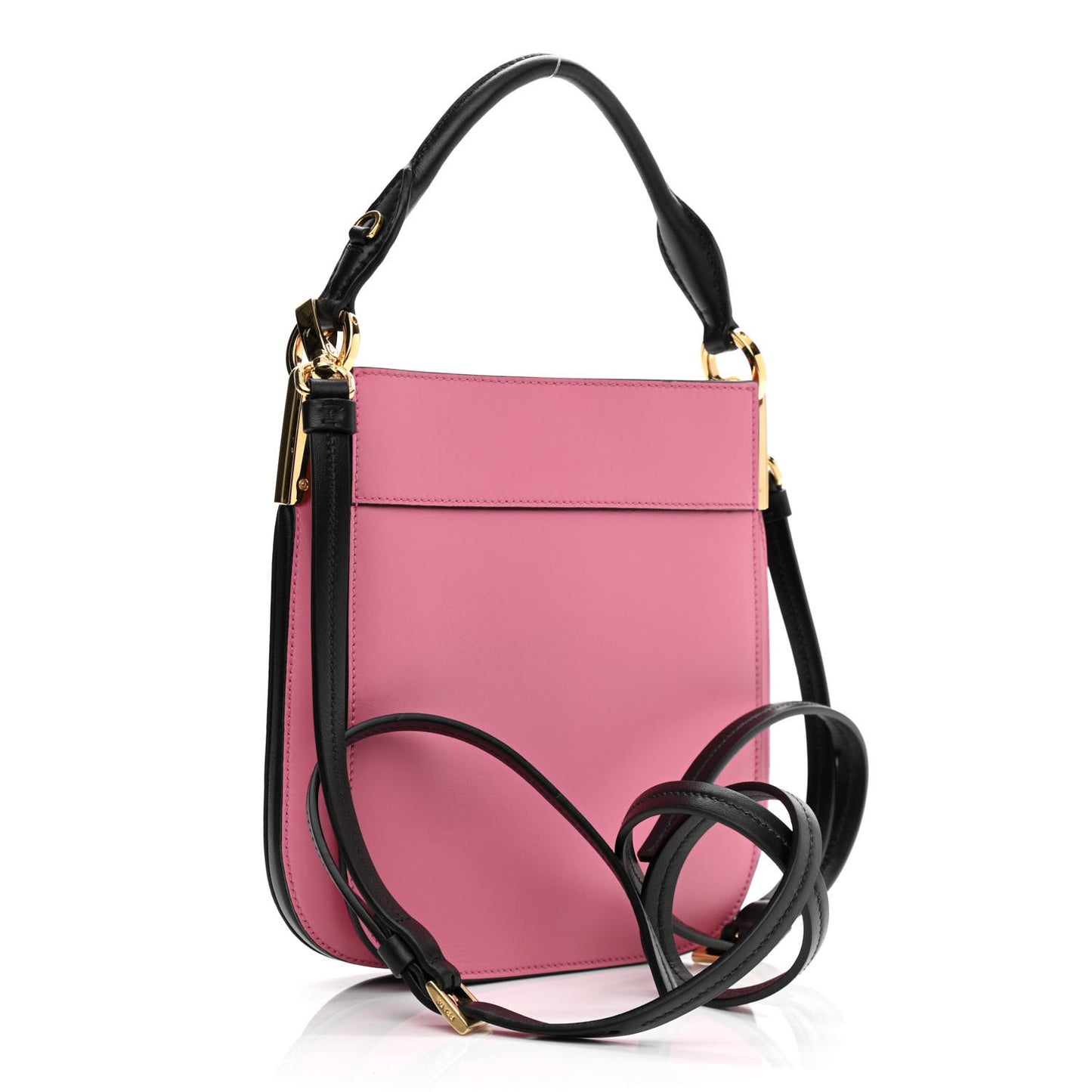 City Calfskin Small Margit Bag Begonia Black