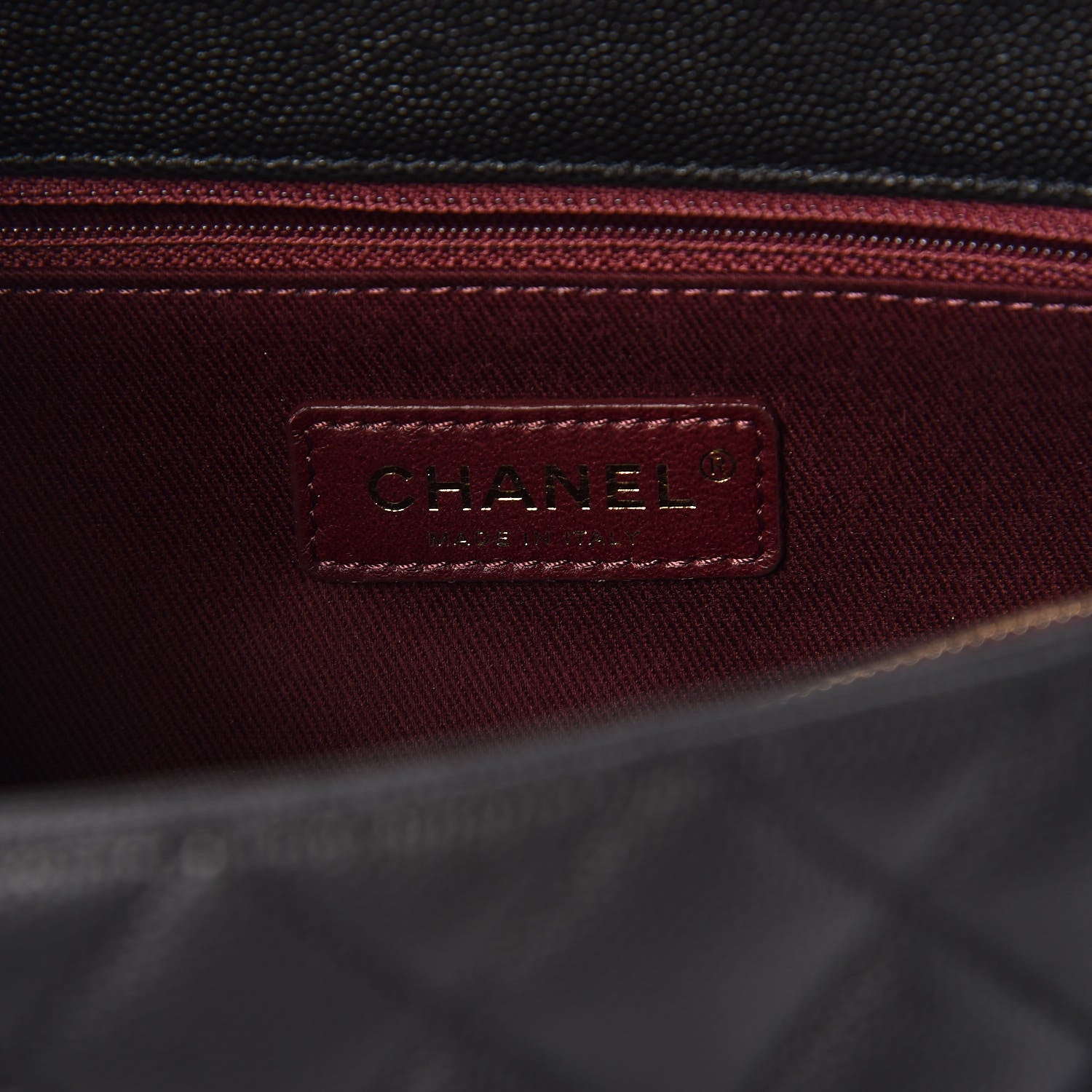Chanel Caviar Quilted Small Coco Handle Flap Black 9 of 11