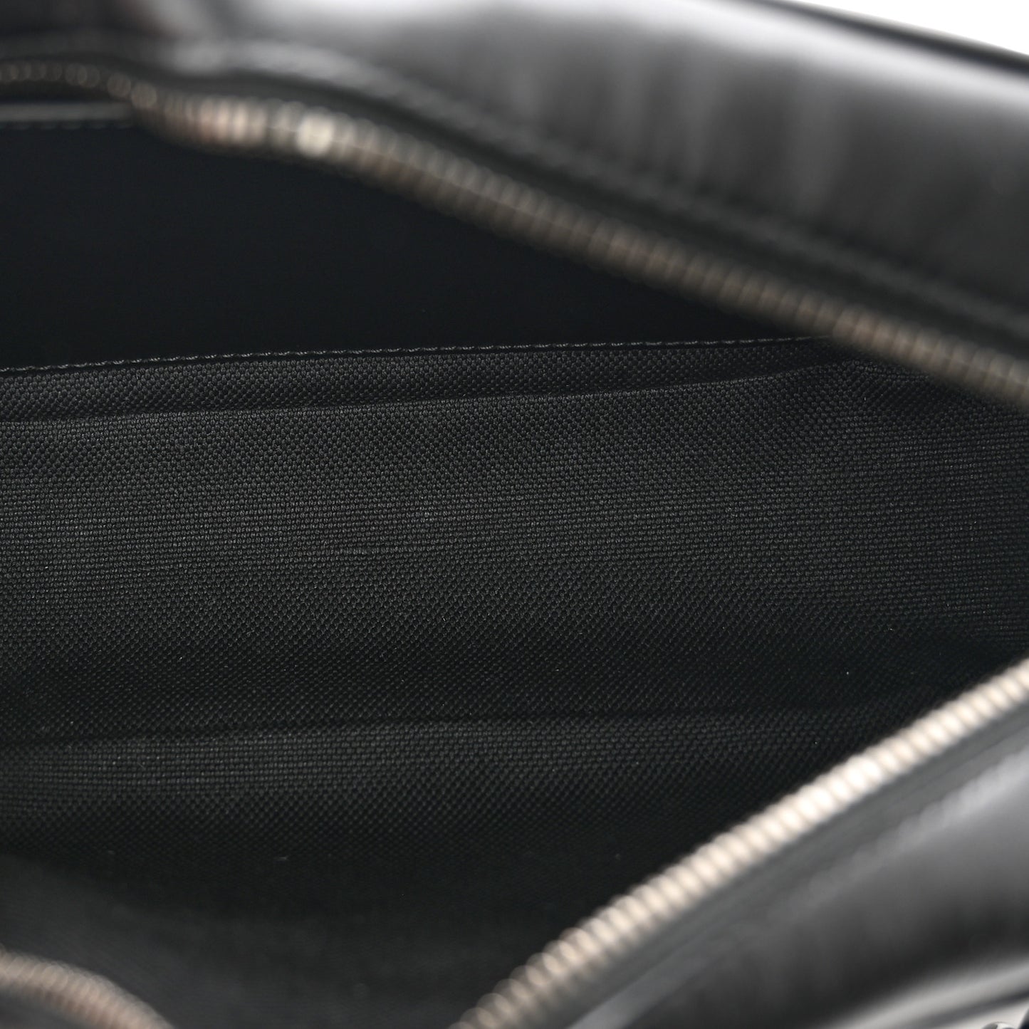 Calfskin Matelasse Monochrome Small GG Marmont Chain Shoulder Bag Black