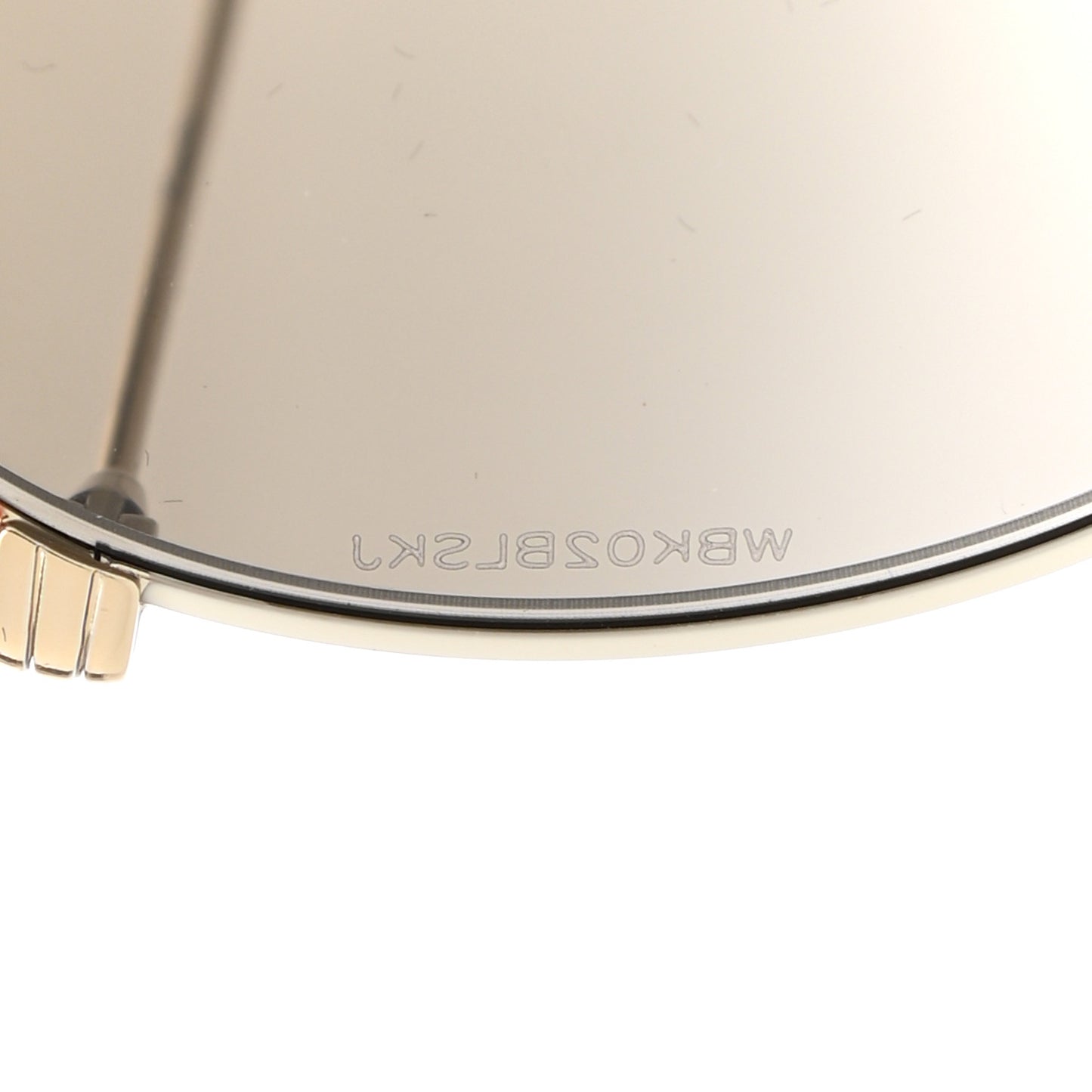 Metal Monsieur 1 Sunglasses Light Gold Havana