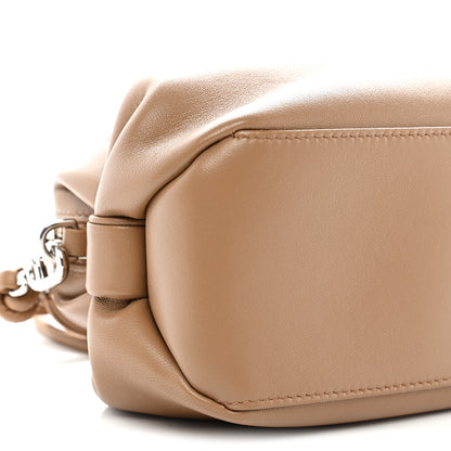 Christian Dior Supple Lambskin Bow Pouch Camel 9 of 12