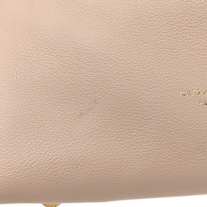 Louis Vuitton Grained Calfskin Low Key Hobo MM Limestone 13 of 13