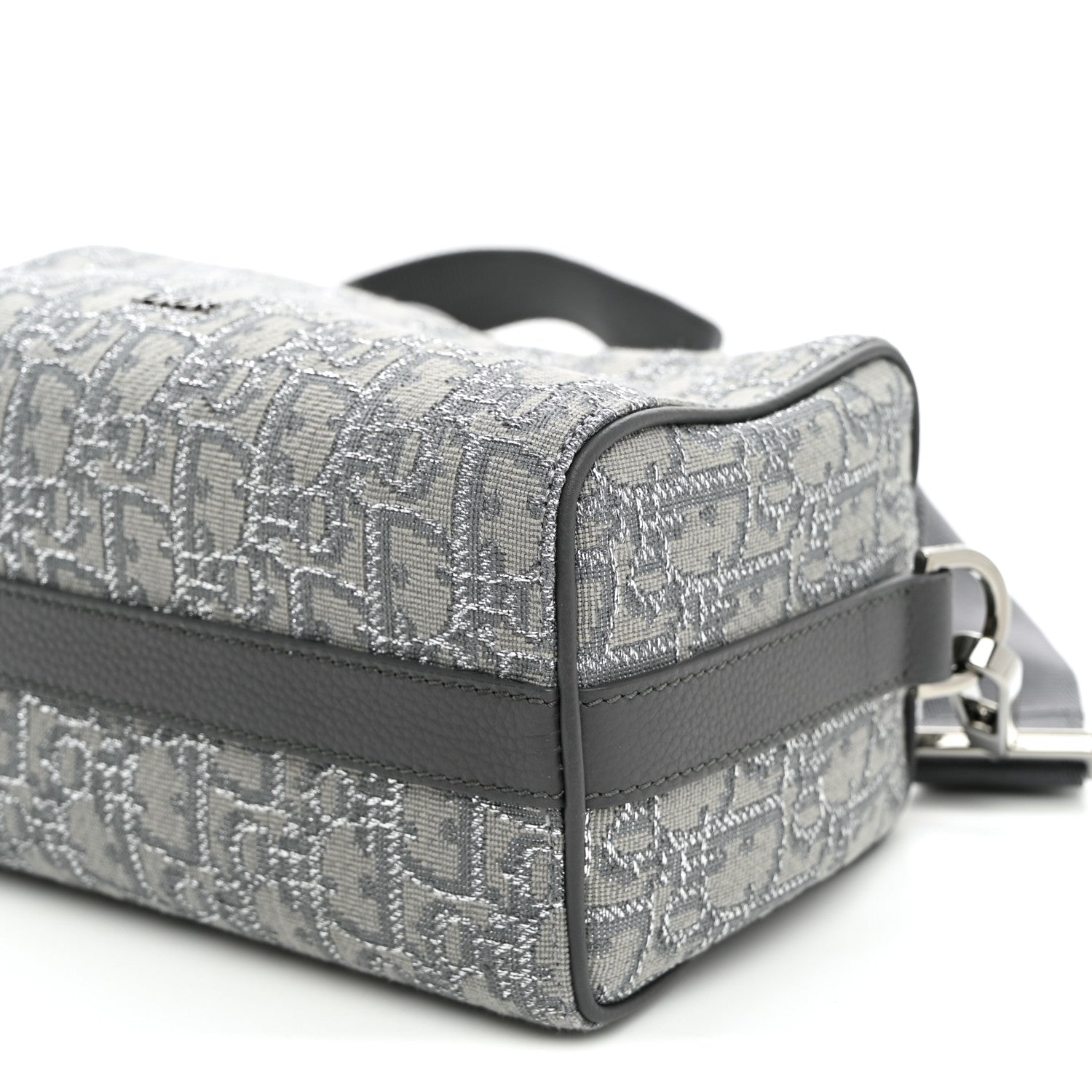 Christian Dior Oblique Jacquard Lingot 22 Bag Silver 9 of 9