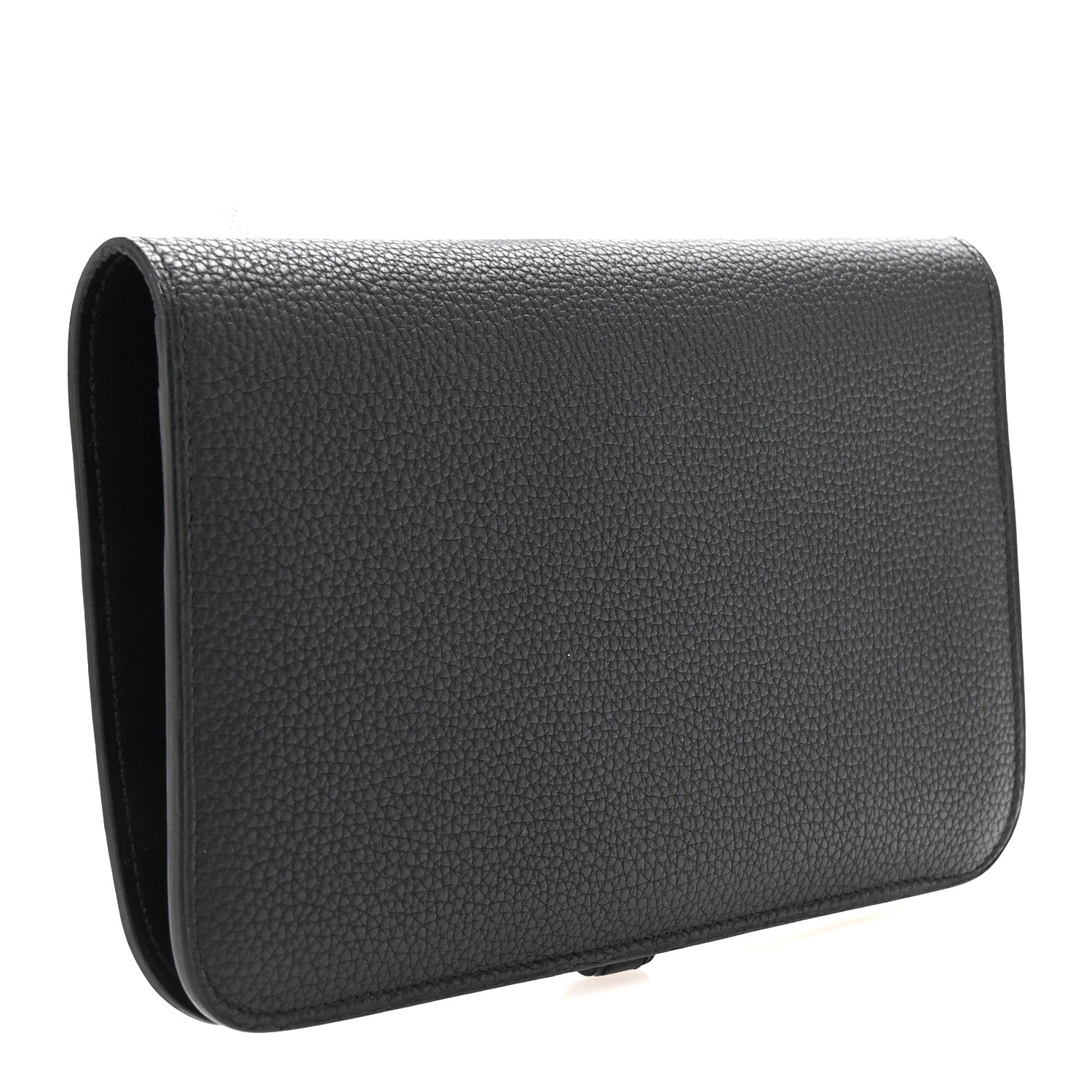 Hermes Togo Dogon Duo Wallet Black 4 of 9