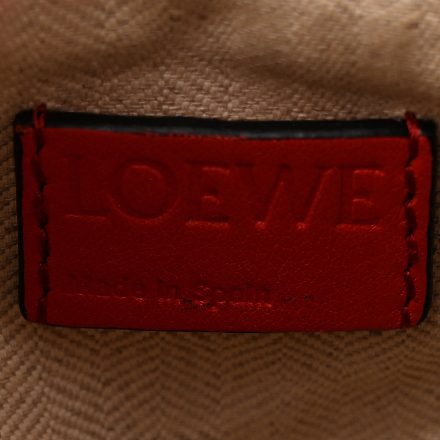 Calfskin Small Puzzle Bag Scarlet